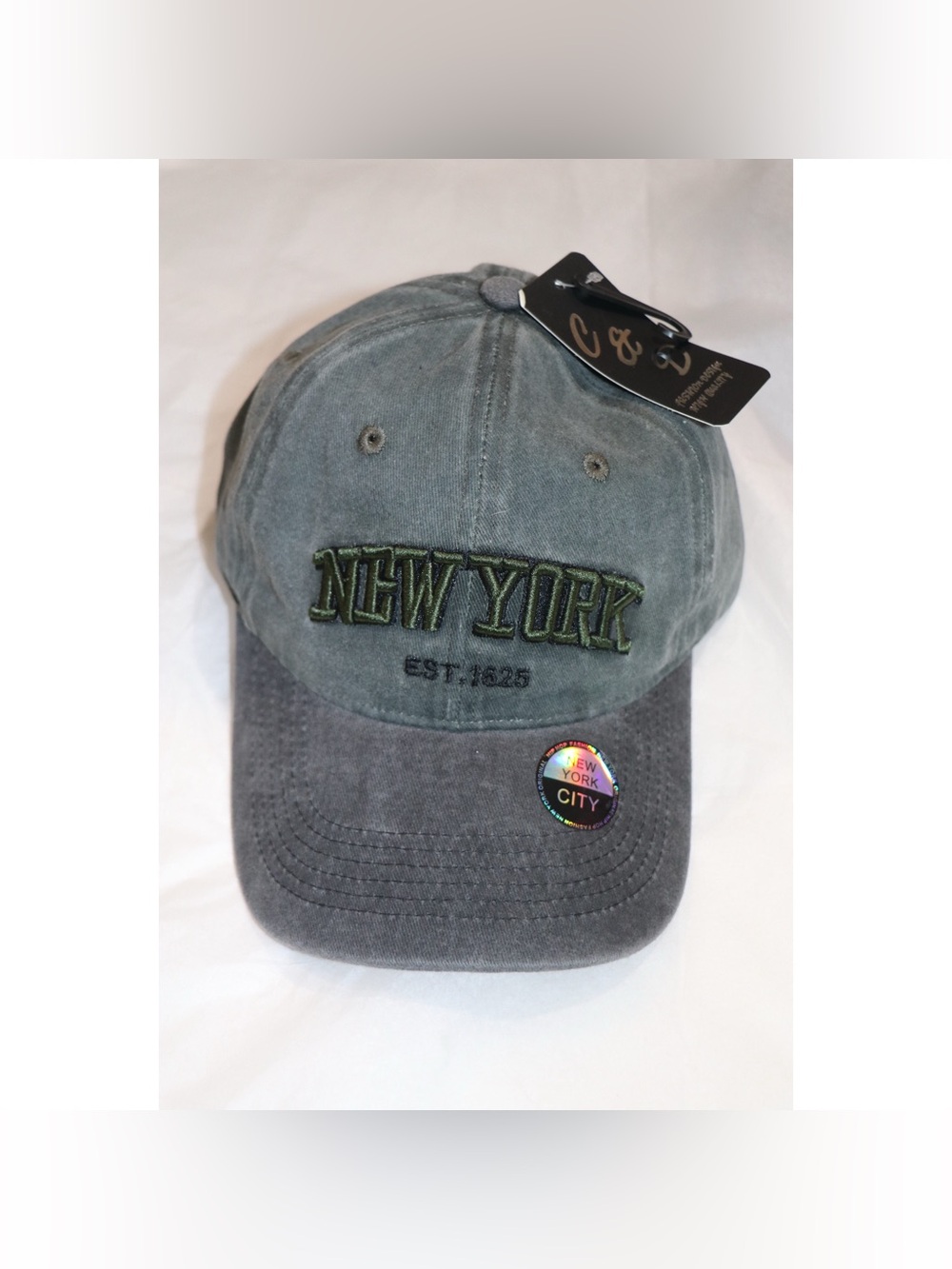 Vintage Embroidered New York Hat
